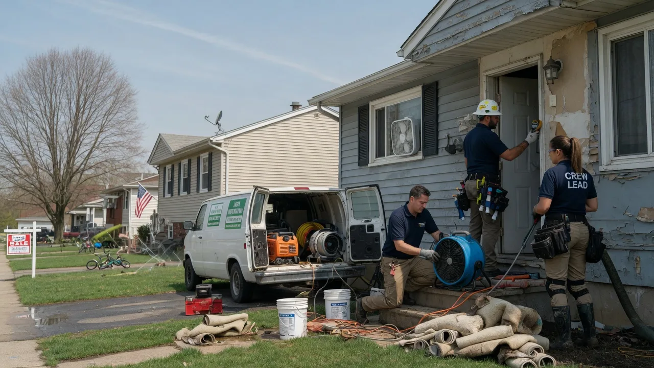 Flood Cleanup in Saint Clairsville, OH near me